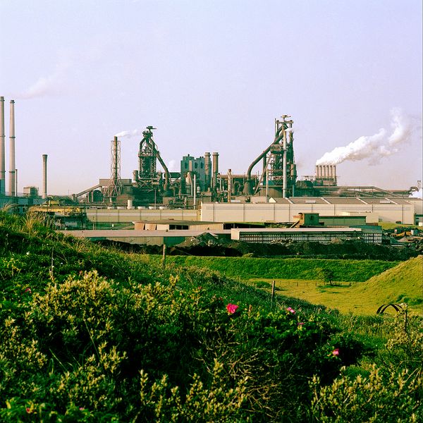 IJMUIDEN 28-04-2020, Aerial photos energiecentrales, Tata Steel in IJmuiden.  Tata Steel Europe, staalproductie, hoogwaardig staal, industriële  werkgever. Industrie, hoogovens (Photo by Pro Shots/Sipa USA Stock Photo -  Alamy